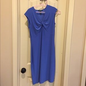 😍 Gorgeous Ralph Lauren Blue dress NWT